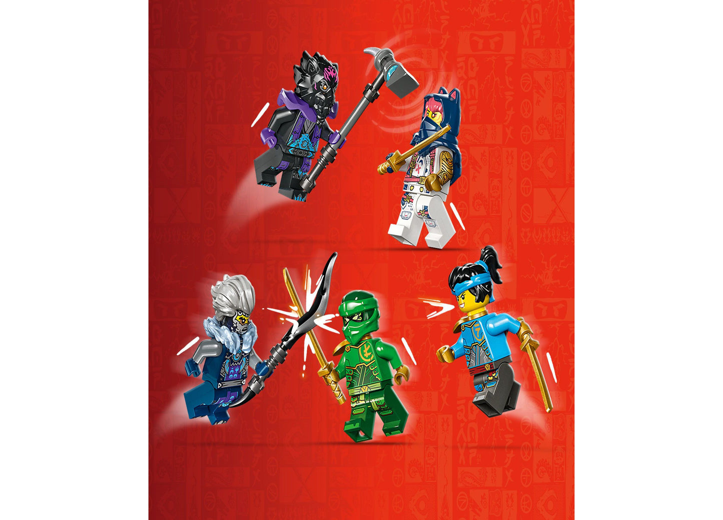 LEGO® NINJAGO Egalt the Master Dragon Hero Toy 71809, 532 Pieces