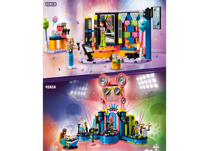 LEGO® Friends Pop Star Music Tour Bus Play Together Toy 42619, 845 Pieces