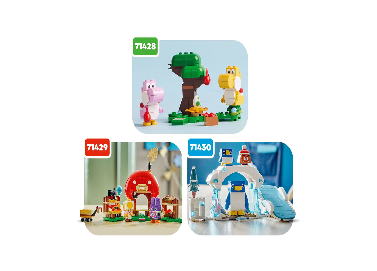 LEGO® Super Mario Nabbit at Toad's Shop Expansion Toy Set 71429, 230 Pieces