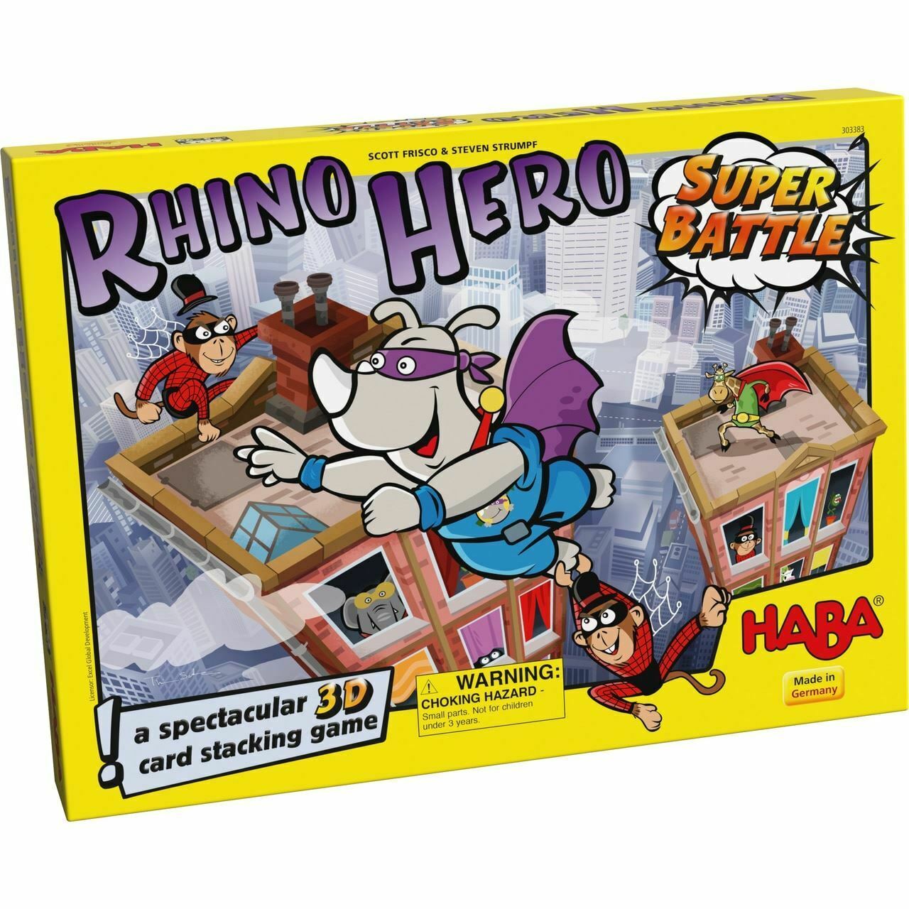 Rhino Hero - Super Battle 3D Stacking Game