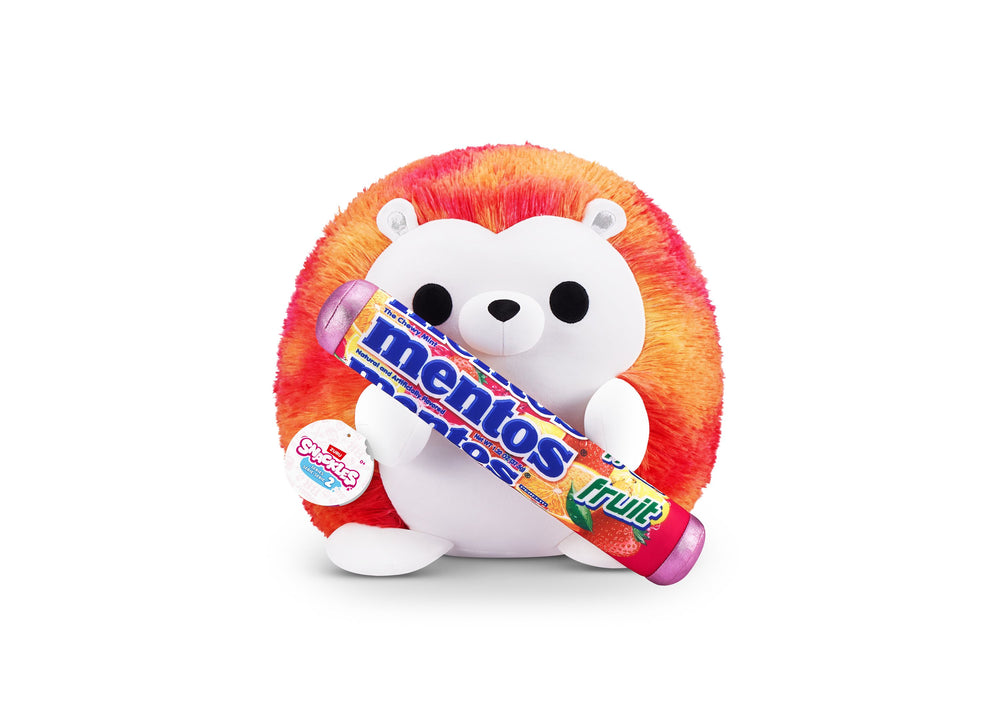 Snackles Zuru Large Hedgehog and Mentos Fruit Soft Plush Toy