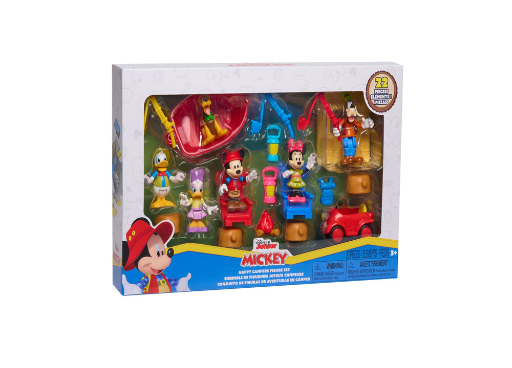 Disney Mickey Mouse Happy Campers Adventure Playset