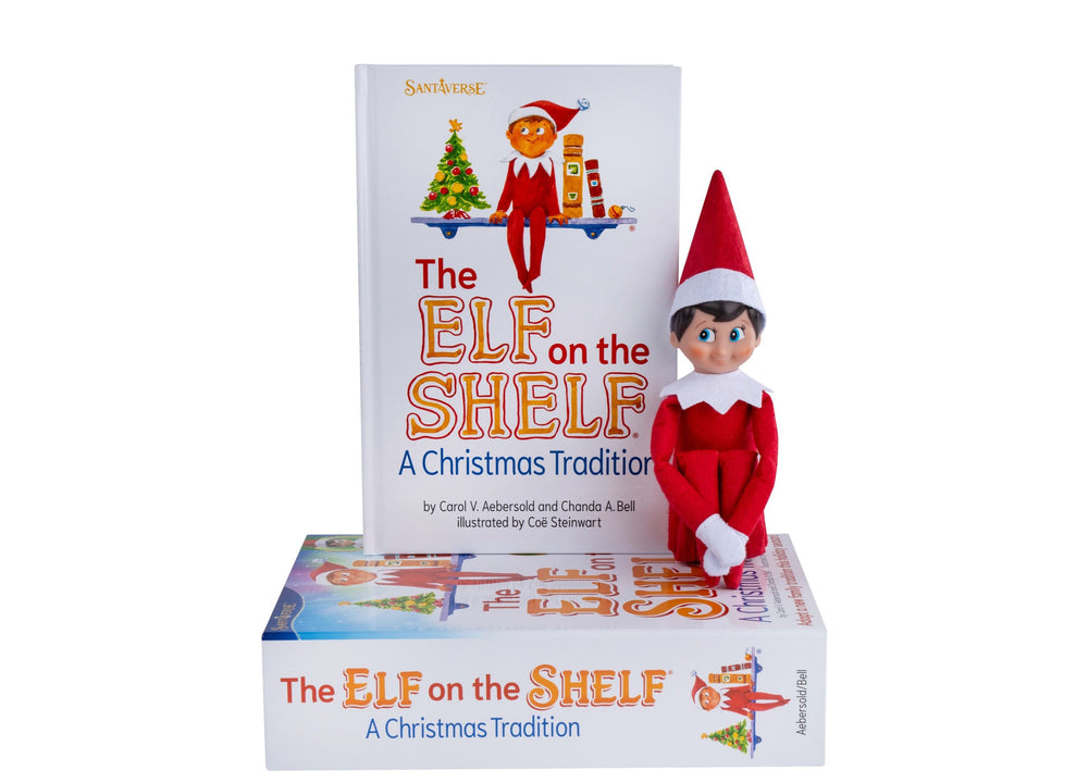 Elf on the Shelf A Christmas Tradition Boy Blue Eyes Toy