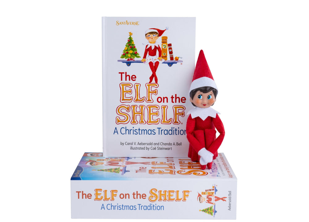 Elf on the Shelf A Christmas Tradition Girl Blue Eyes Toy