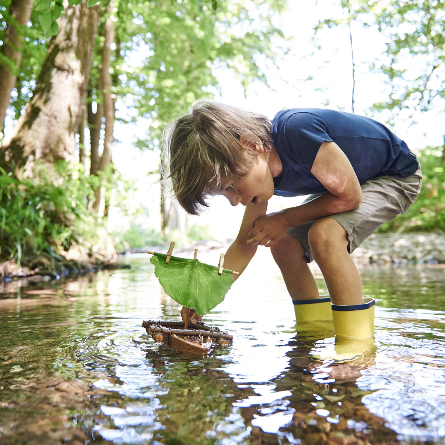 HABA Terra Kids Easy-Build Cork Boat DIY Kit - Eco-Friendly Crafting Set