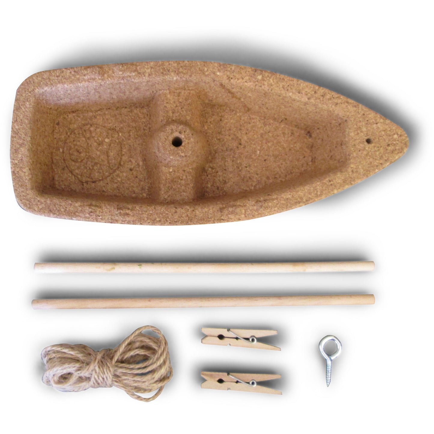 HABA Terra Kids Easy-Build Cork Boat DIY Kit - Eco-Friendly Crafting Set