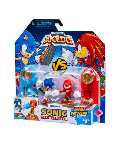 Akedo Sonic the Hedgehog Versus Knuckles S1 Action Figure