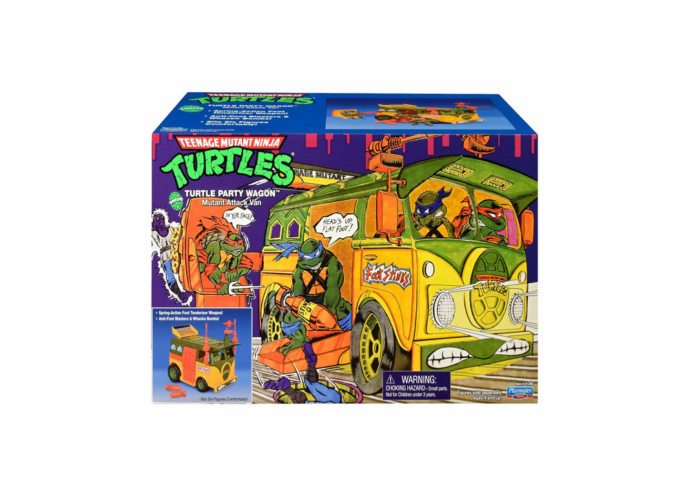 Teenage Mutant Ninja Turtles Classic Party Wagon Action Figure Vehicle