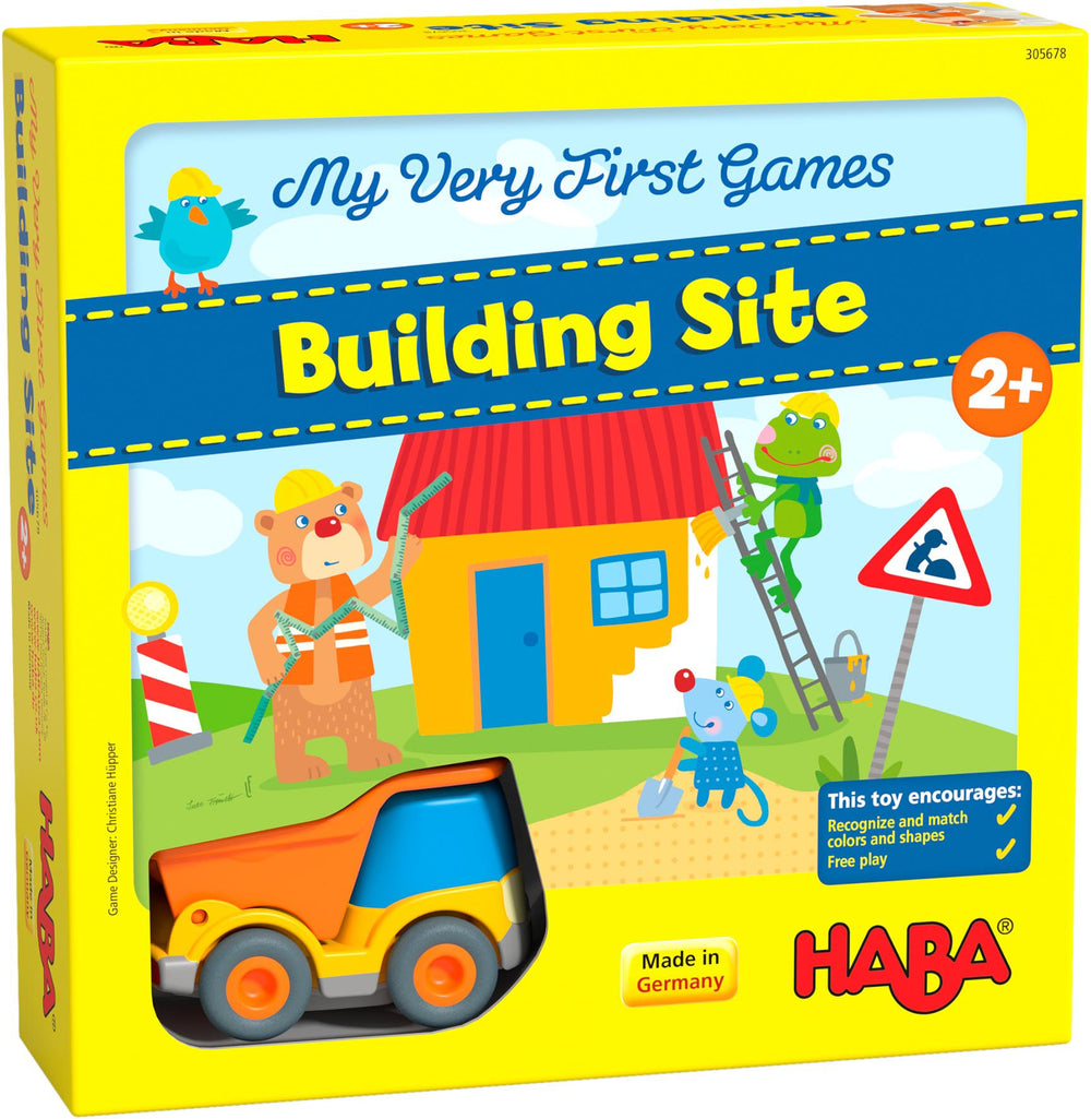 HABA My Very First Games - Building Site - Cooperative Memory Game