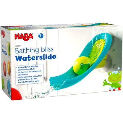 HABA Bathing Bliss Waterslide - Interactive Bathtub Ball Track Toy