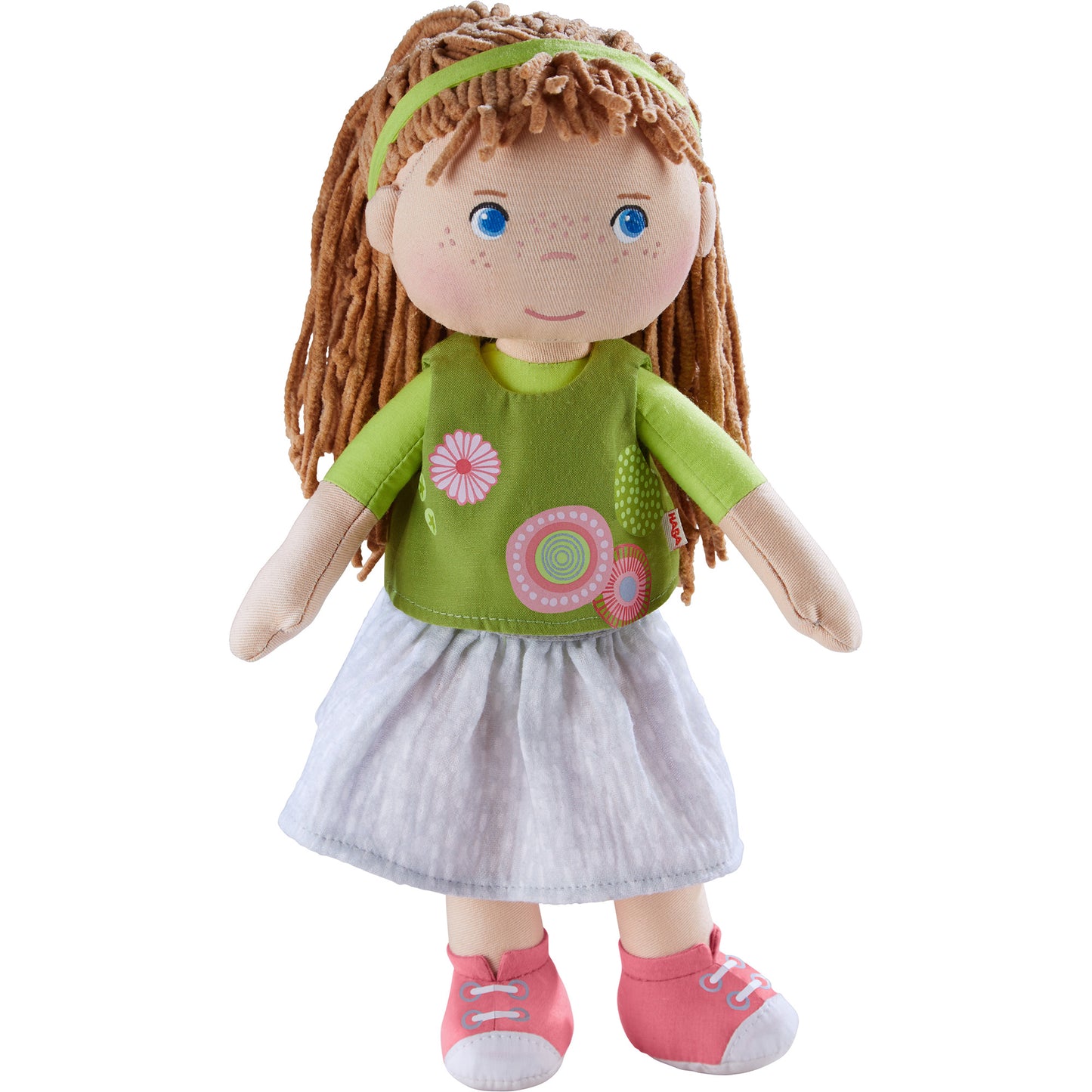 HABA Hedda 12" Cuddly Soft Doll with Blue Eyes