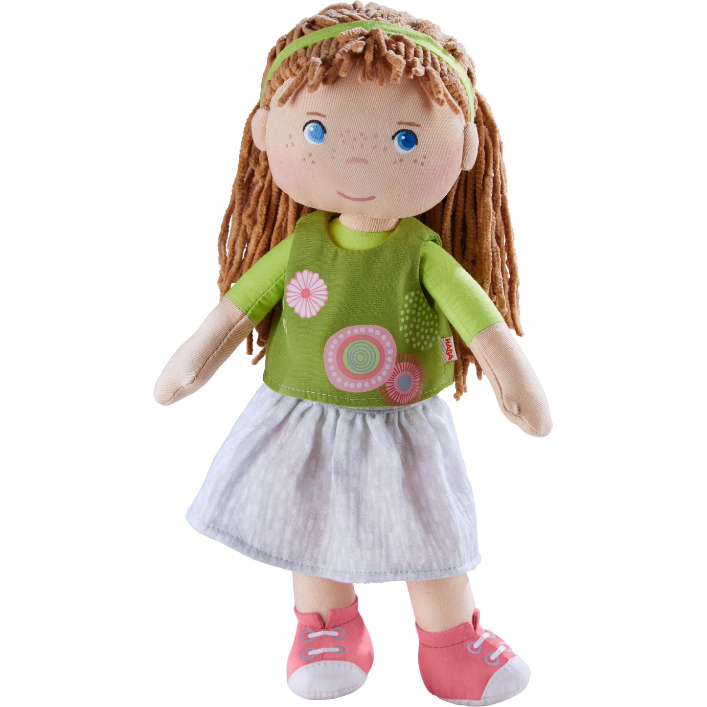 HABA Hedda 12" Cuddly Soft Doll with Blue Eyes