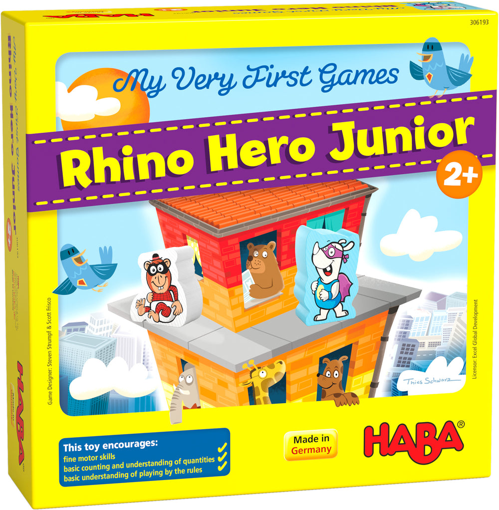 Rhino Hero Junior My Very First Games - Cooperative Stacking Game