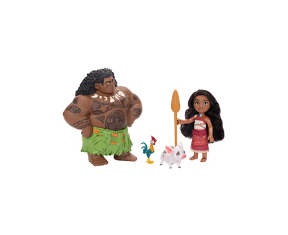 Disney Princess Moana & Maui Petite Adventure Doll Set - 6 inch