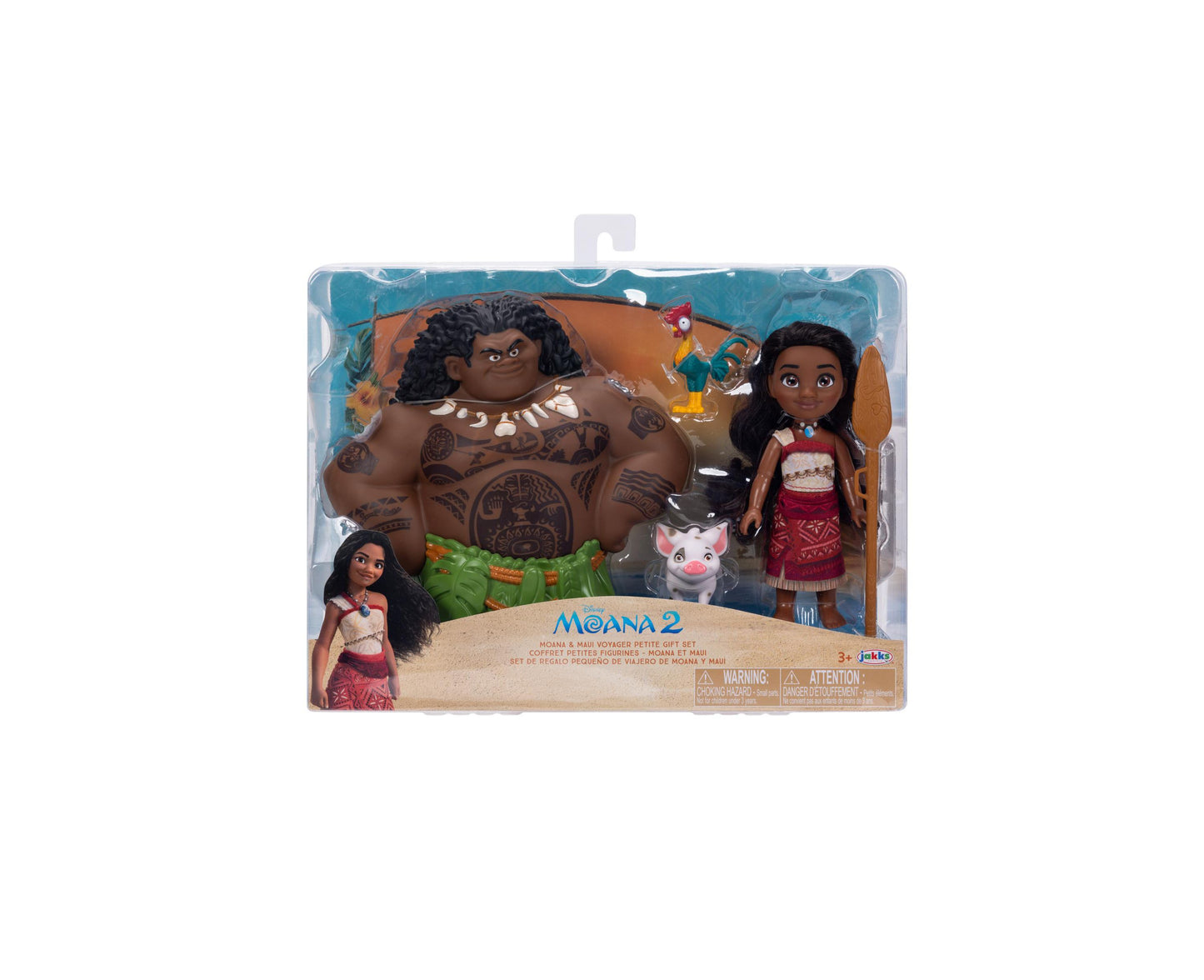 Disney Princess Moana & Maui Petite Adventure Doll Set - 6 inch