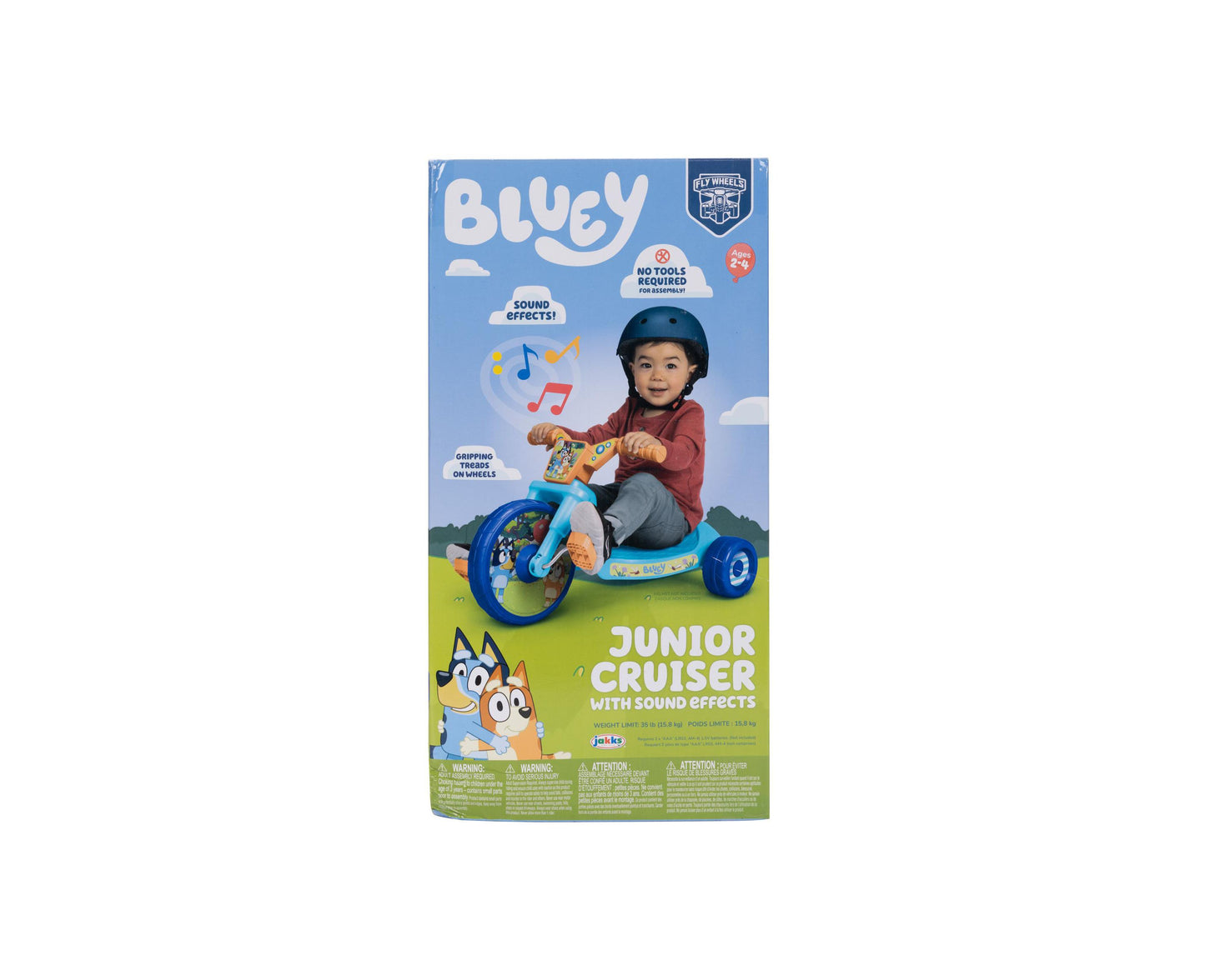 Disney Bluey 10" Fly Wheels Junior Cruiser Ride-On