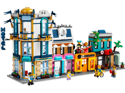 LEGO Creator Main Street 31141 Building Toy Set - 1,459 Pieces