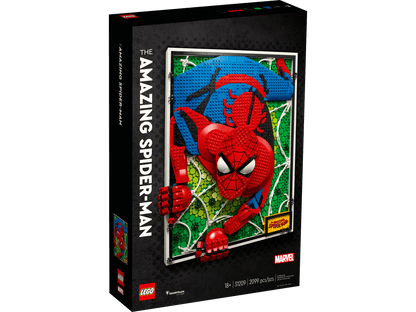 LEGO Art The Amazing Spider-Man 31209 Dimensional Wall Art Building Kit (2,099 Pieces)