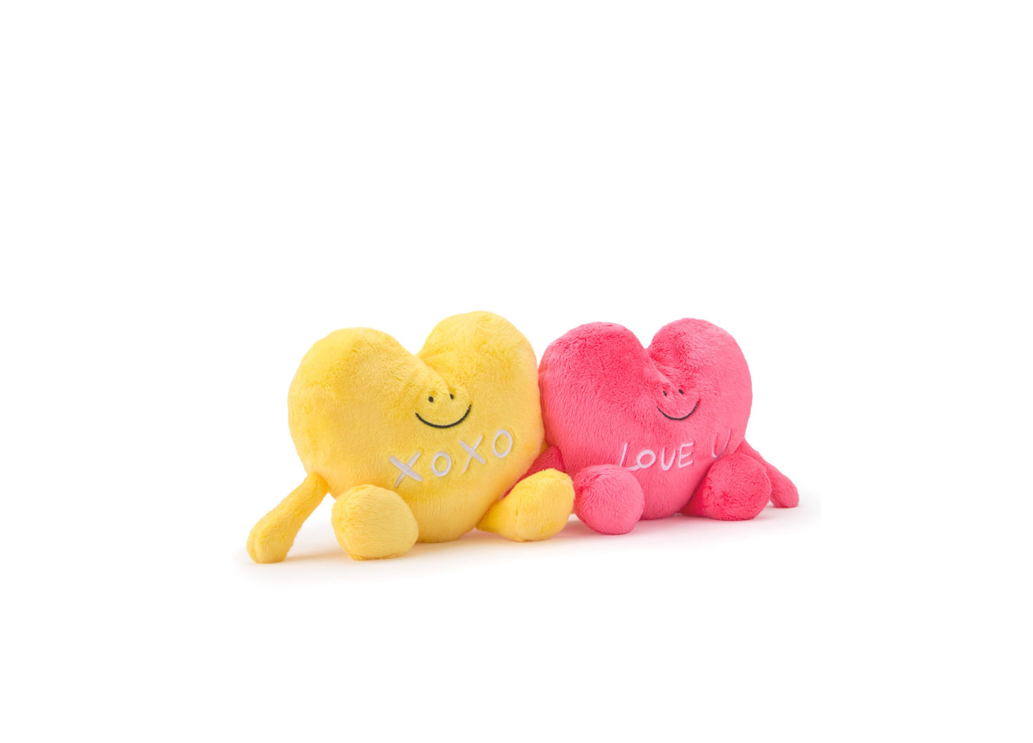 Geoffrey's Toy Box Buddies Conversation Hearts Plush Toy Set