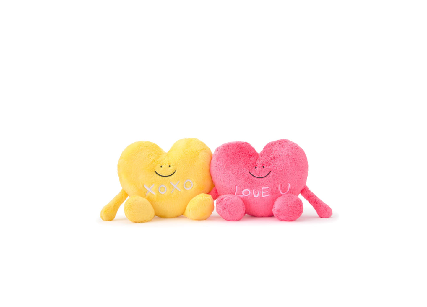 Geoffrey's Toy Box Buddies Conversation Hearts Plush Toy Set