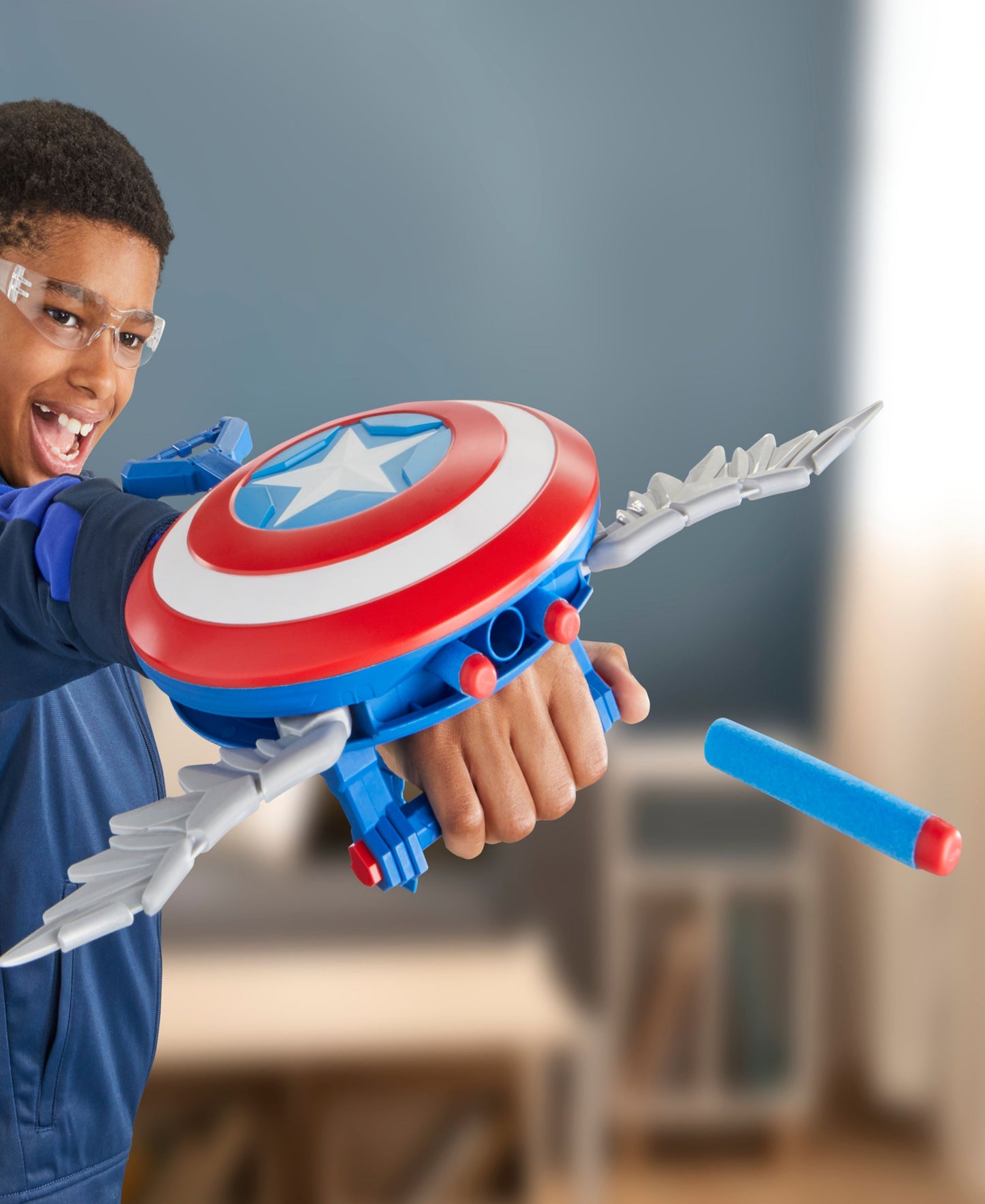 Studios Captain America Brave New World NERF Skyshot Blaster