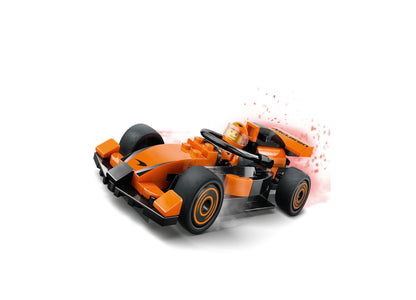 LEGO City McLaren F1 Race Car and Driver Building Set, 86-Piece - 60442