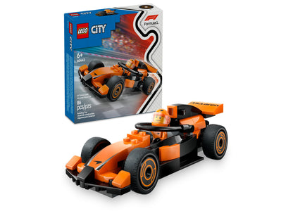 LEGO City McLaren F1 Race Car and Driver Building Set, 86-Piece - 60442