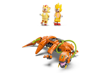 LEGO Sonic 77003 Super Shadow vs. Biolizard Building Set