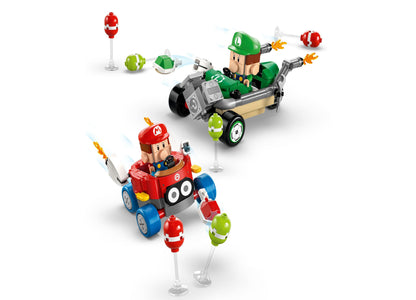 LEGO Super Mario Kart Baby Mario vs. Baby Luigi Toy Set 72034 - 321 Pieces