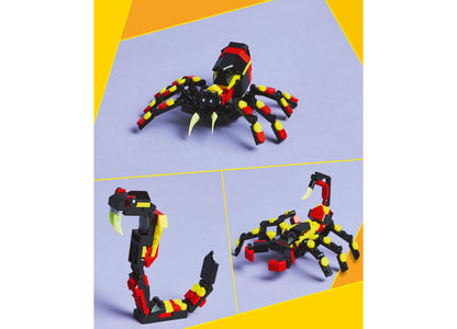 LEGO® Creator 3 in 1 Wild Animals Surprising Spider Building Toy 31159, 153 Pieces