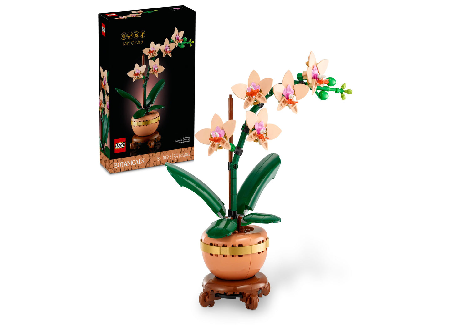 LEGO Botanical Collection Mini Orchid Display Set - 1034