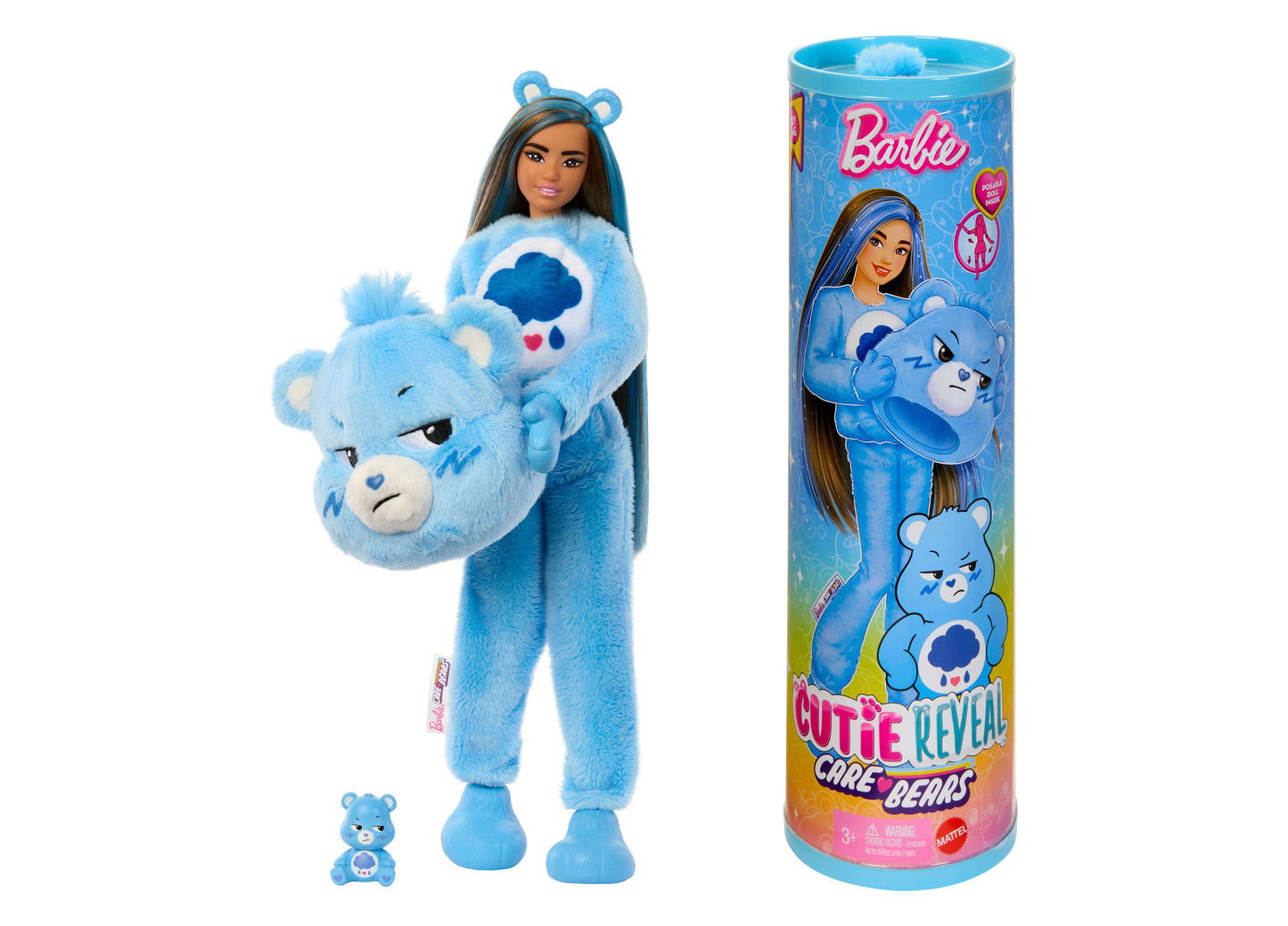 Barbie Cutie Reveal - Care Bears Surprise Doll