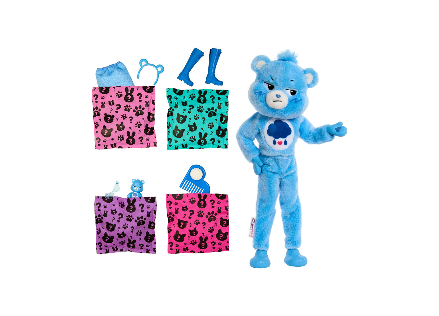 Barbie Cutie Reveal - Care Bears Surprise Doll