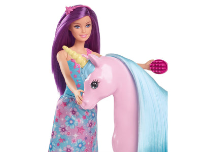 Barbie Galactic Adventure Doll with Magical Unicorn