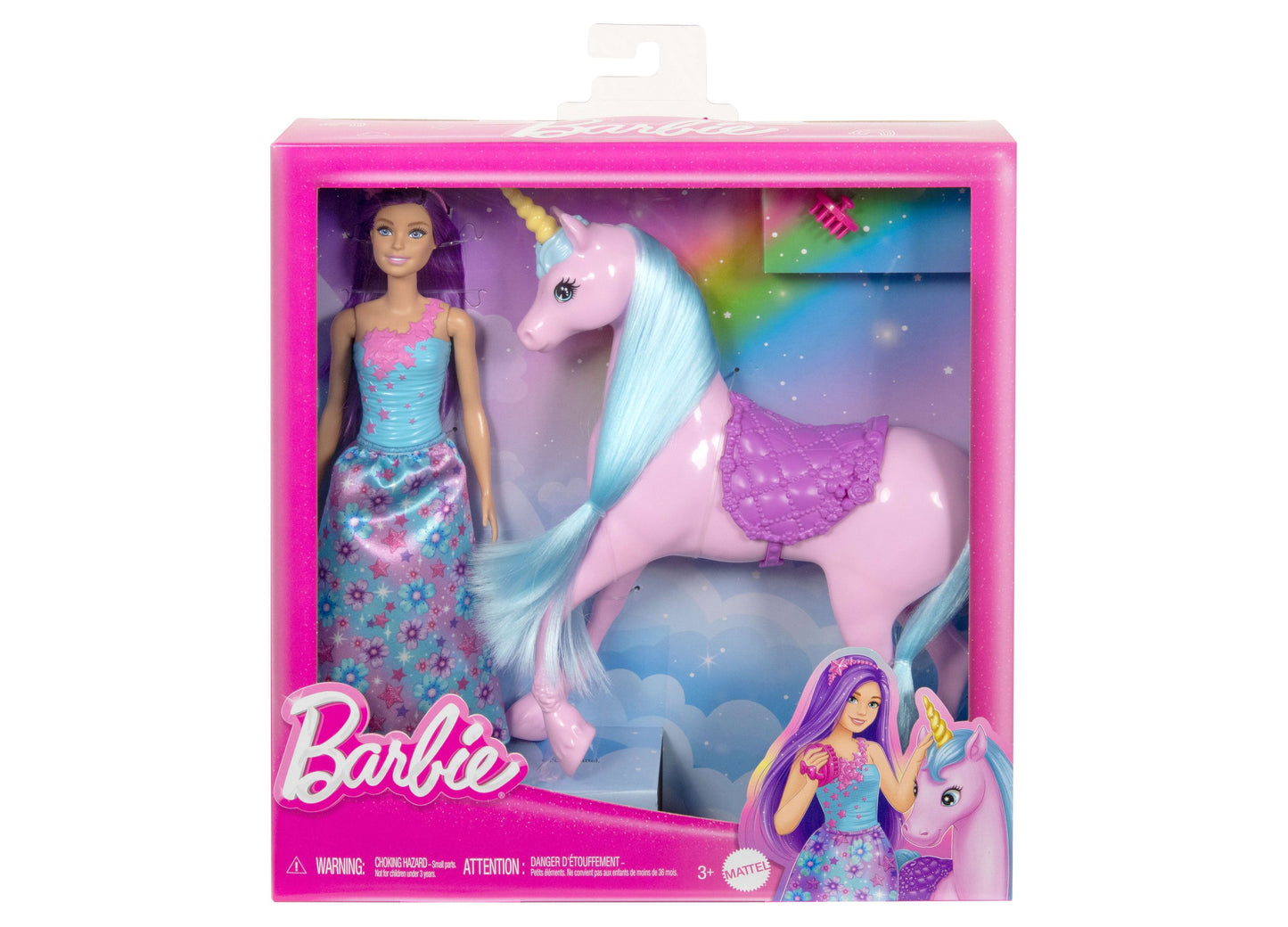 Barbie Galactic Adventure Doll with Magical Unicorn