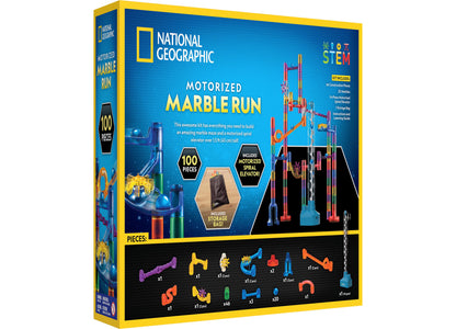 National Geographic Motorized Marble Run Builder Kit