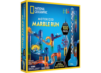 National Geographic Motorized Marble Run Builder Kit