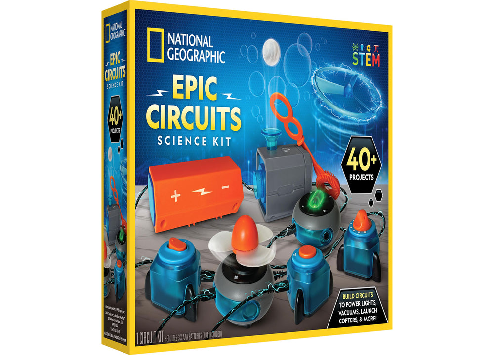 National Geographic Epic Circuits Science Exploration Kit