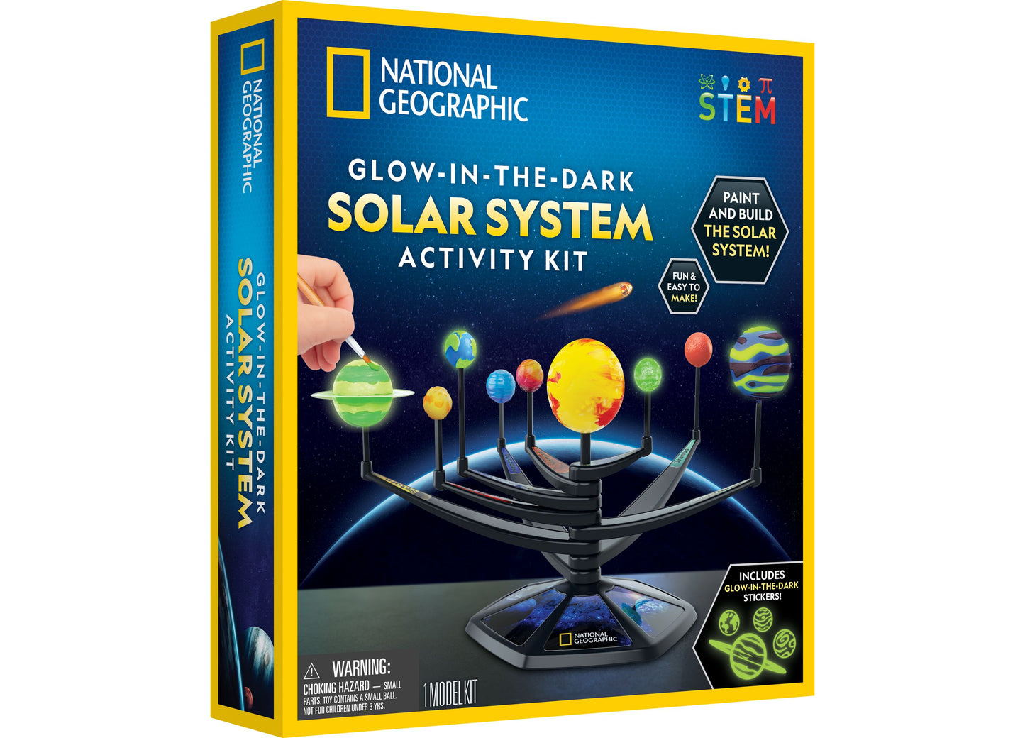 National Geographic Glow-in-the-Dark Solar System Activity Kit