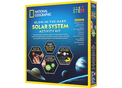 National Geographic Glow-in-the-Dark Solar System Activity Kit