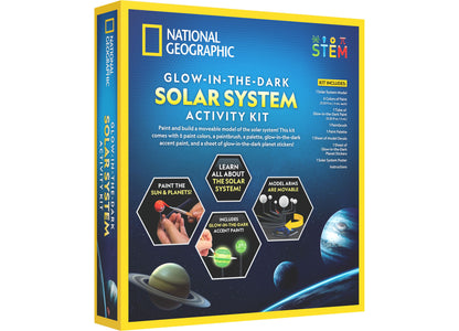 National Geographic Glow-in-the-Dark Solar System Activity Kit