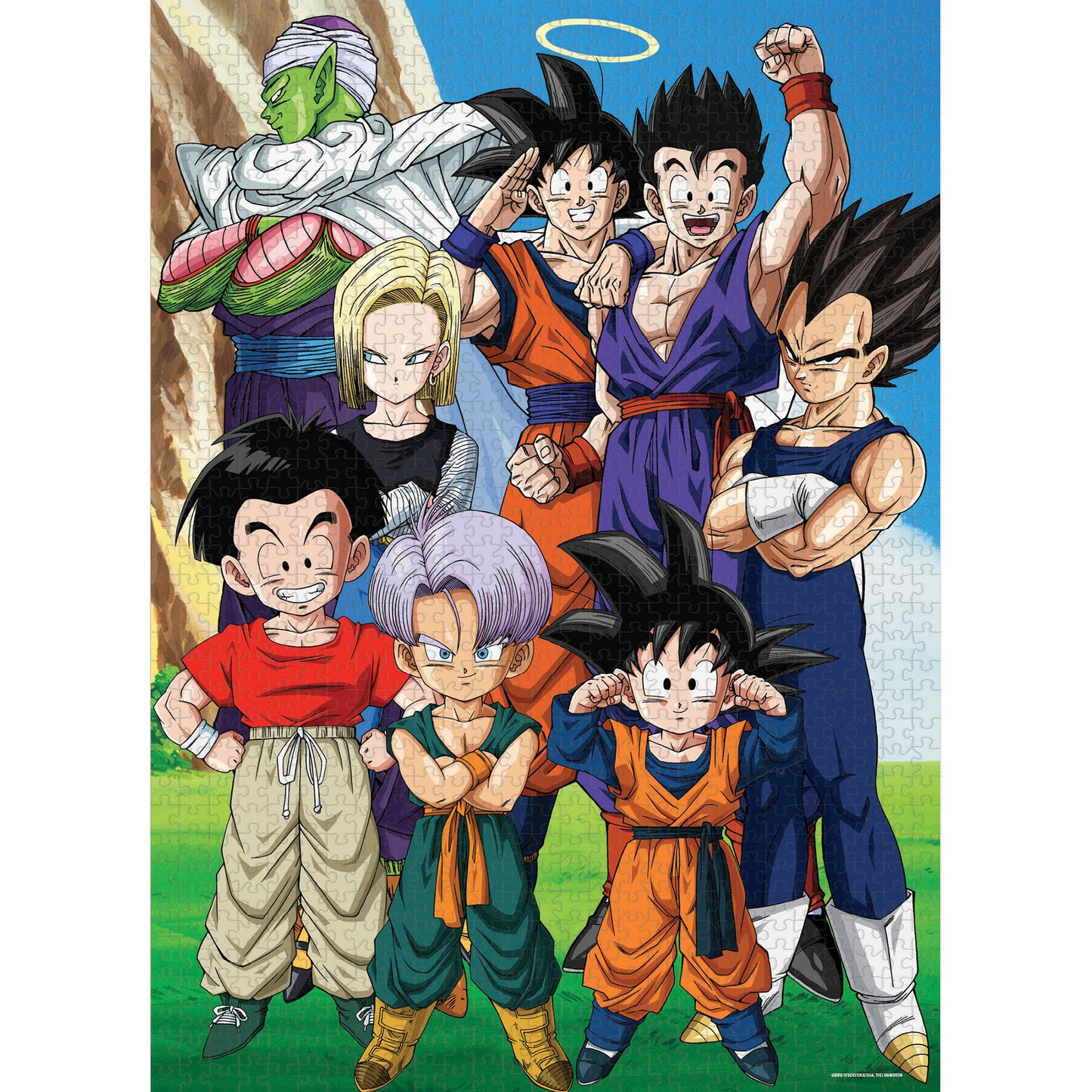 USAopoly Dragon Ball Z 'Z Fighters' Jigsaw Puzzle - 1000 pc