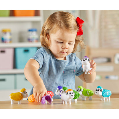 Learning Resources Snap-n-Learn Counting Sheep - Colorful Number Matching Game