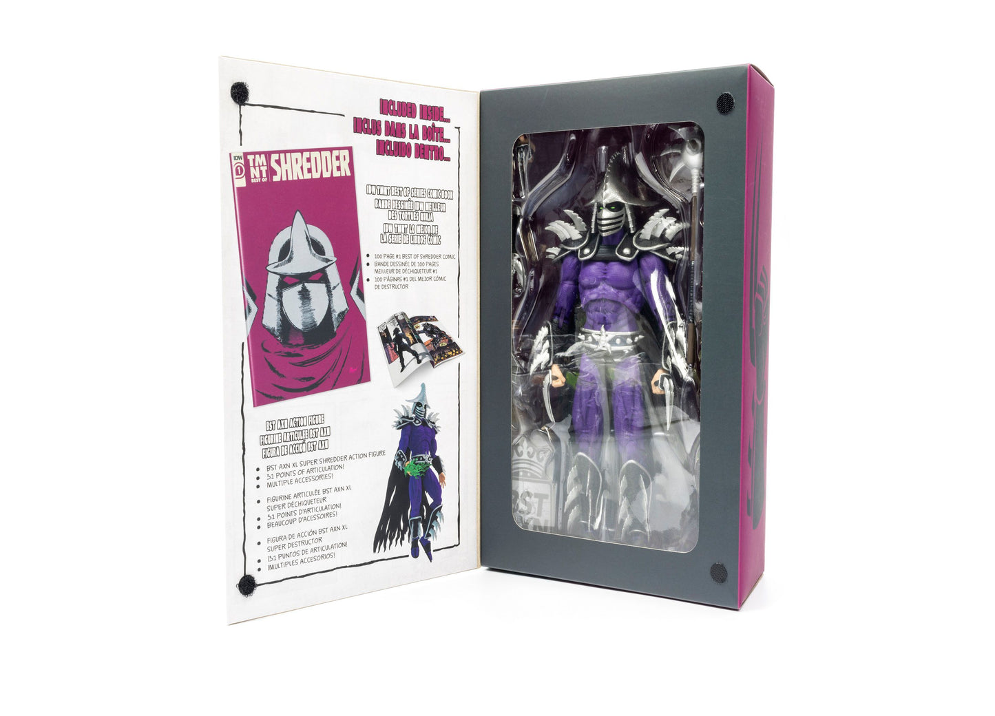 The Loyal Subjects TMNT BST AXN XL 8" Super Shredder Action Figure