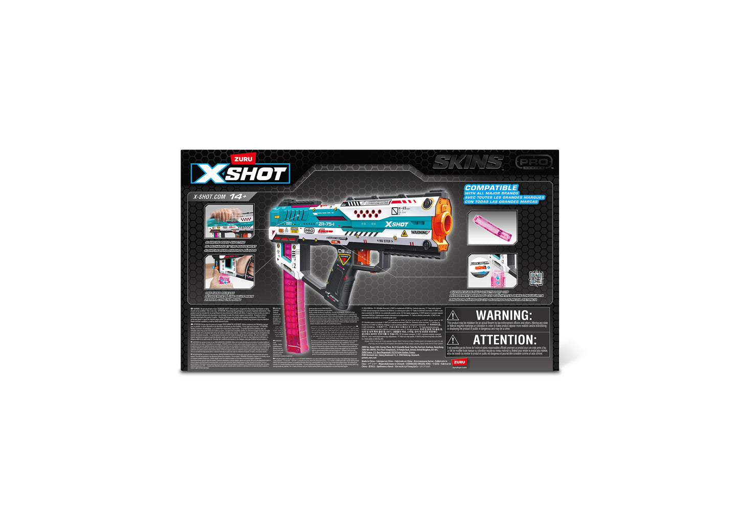 X-Shot Skins Pro Series Fury-X Dart Blaster