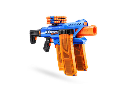 X-Shot Insanity Motorized Clip Blaster Showdown