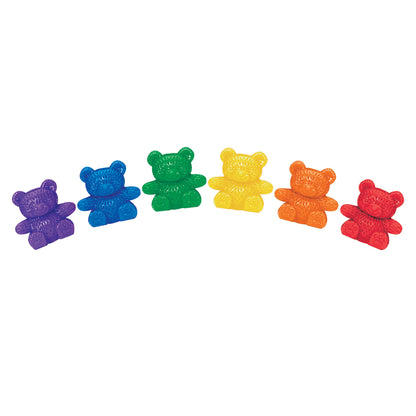 Learning Resources Baby Bear Sorting Set - Colorful Counting Bears with Bowls