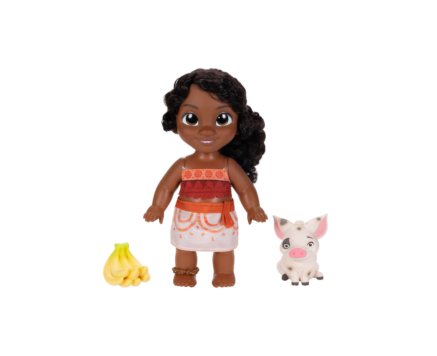 Disney Moana 2 Little Sis Simea 11 inch Playset with Pua Plush Companion