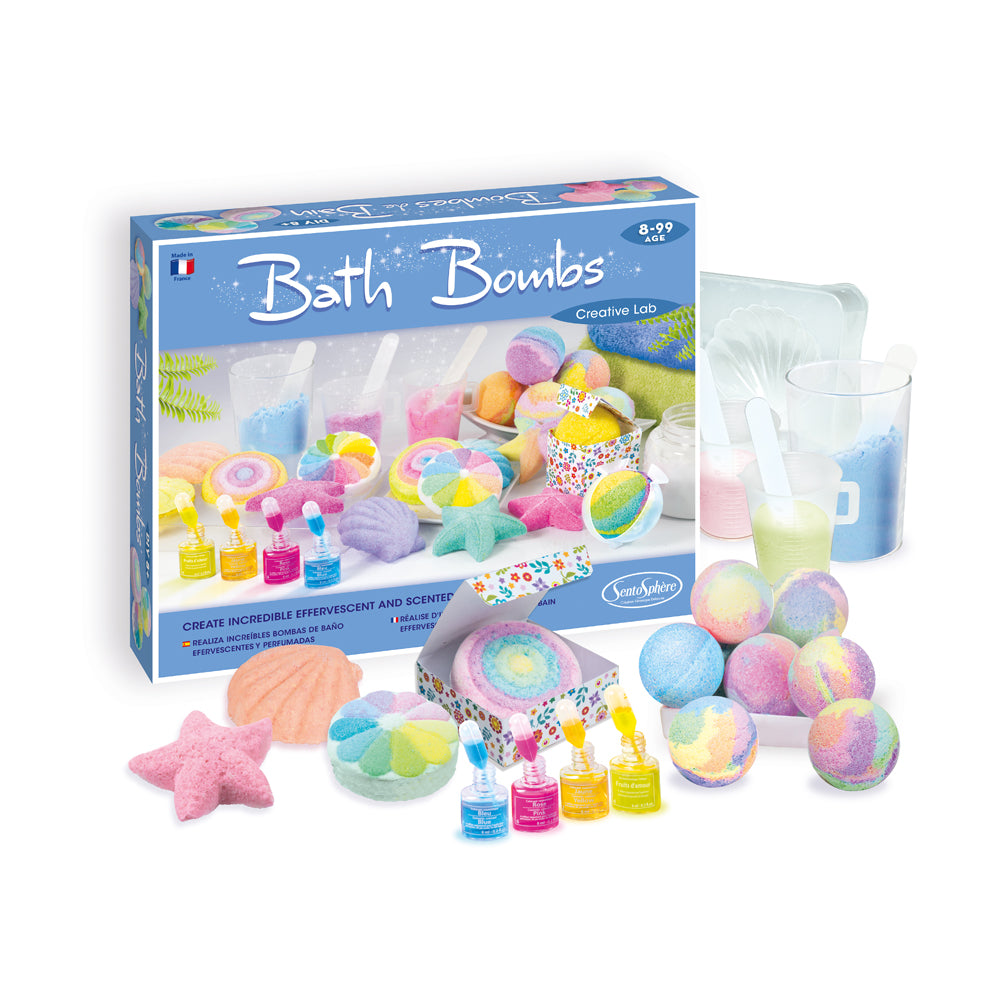 SentoSphere USA Bath Bombs Creative Lab - DIY Scented Bath Bomb Kit