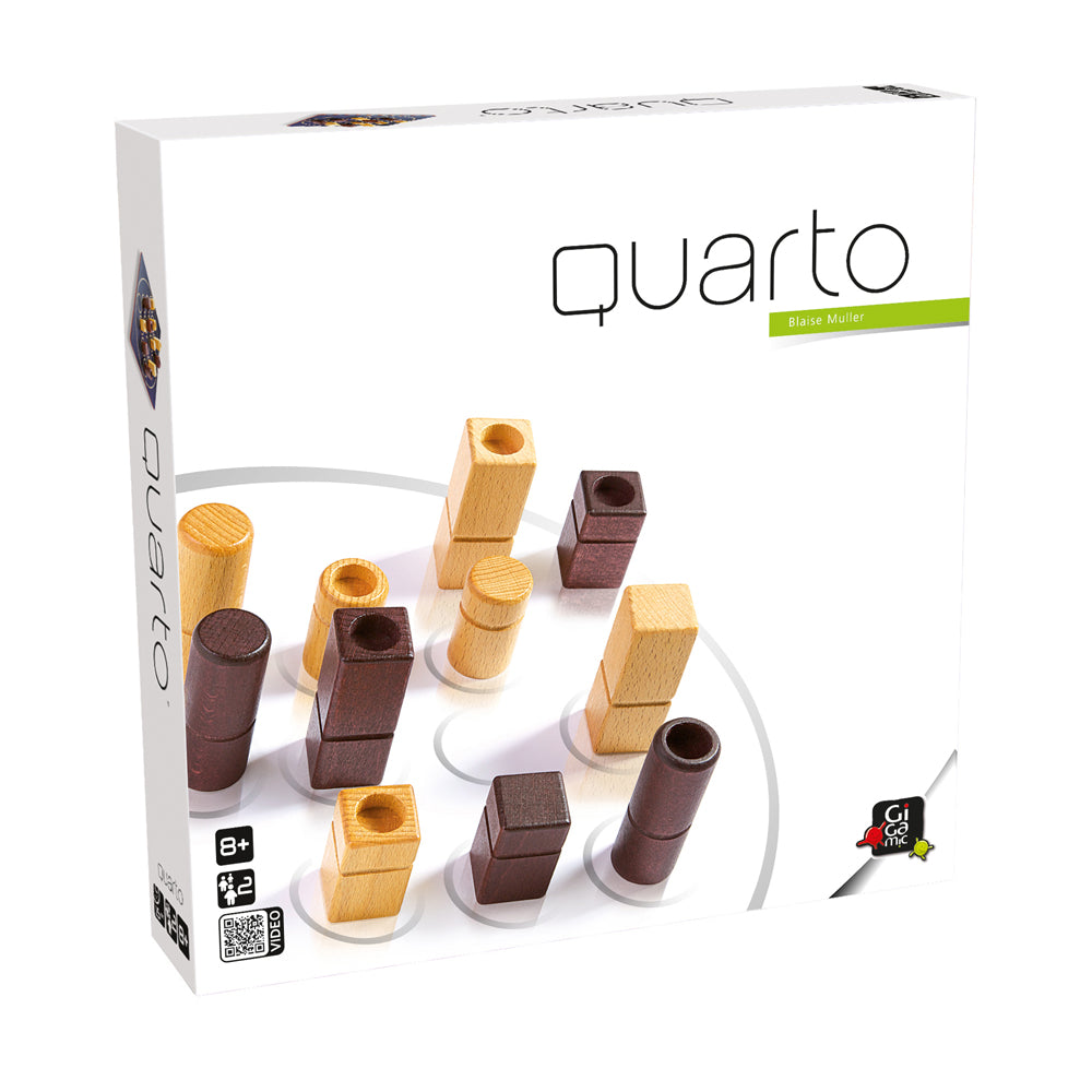 Quarto Classic Strategy Wooden Board Game